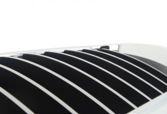 Predné mriežky chladiča chrómové ORIGINÁL BMW - E87 130i design
