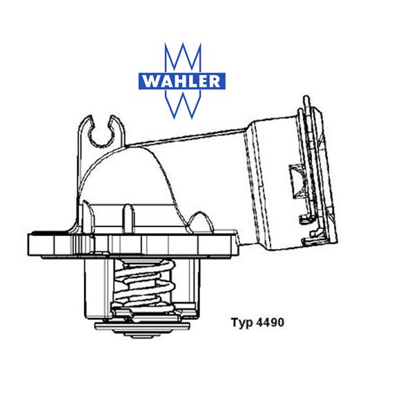 Termostat WAHLER  280CDI 4-matic, 300CDI 4-matic, 320CDI 4-matic, 4490.87D