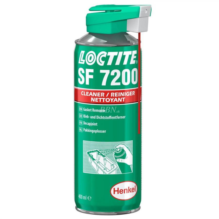 LOCTITE SF 7200 odstraňovač lepidiel a tesnení 400ml