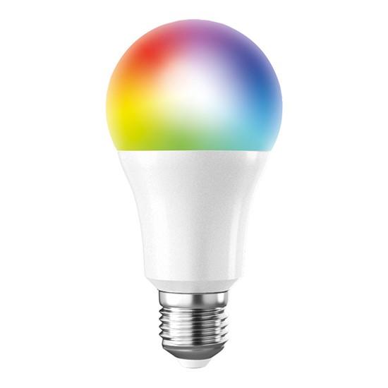 Solight LED SMART WIFI žiarovka, klasický tvar, 10W, E27, RGB, 270°