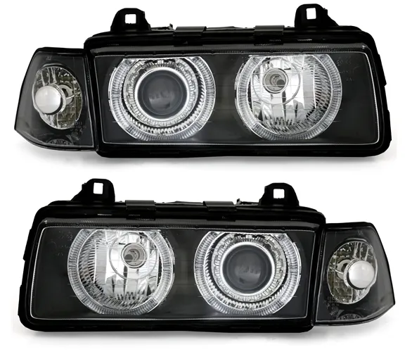 Predné svetlomety angel eyes - BMW E36