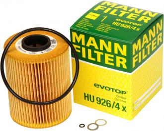 Olejový filter Mann BMW Z3 - motor S54 M 3.2, Z4 M 3.2, M3 E36 3.0, 3.2 HU926/4X