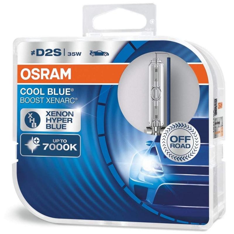 D2S Osram Xenon Cool Blue Boost Xenarc Hyper Blue 7000K 66240CBB-HCB iba pre Offroad.