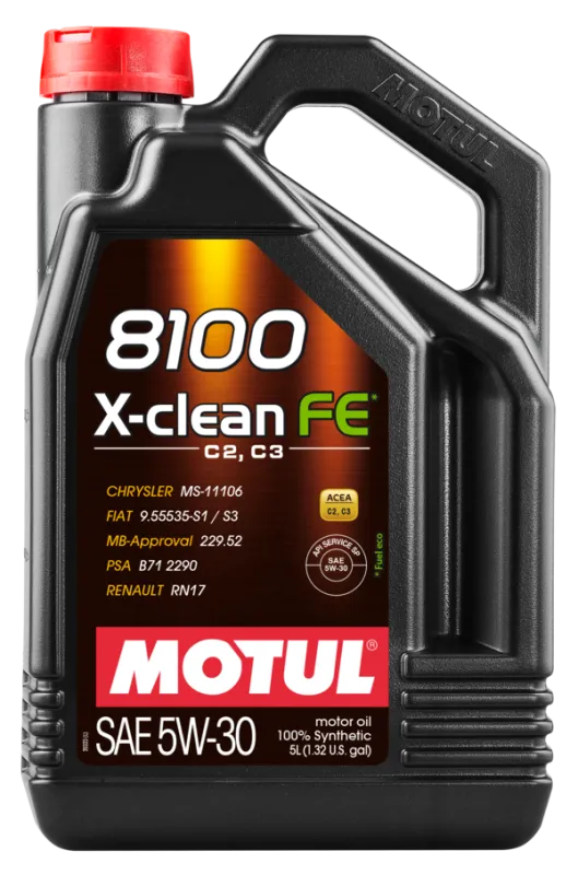 Motul 8100 X-Clean FE 5W-30 - 5L