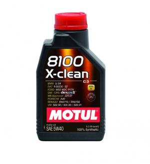 MOTUL 5W-40 8100 X-CLEAN 1L   - olej