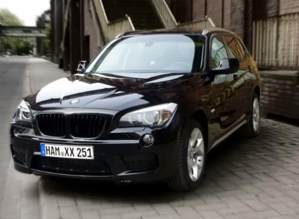 Predné mriežky BMW X1 - E84 matné čierne