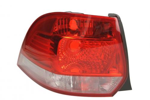 Zadné svetlo (Kombi) s červeným orámovaním - VW Golf 5 (06.07-07.09) Ľavé