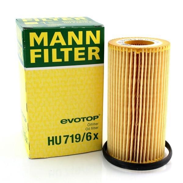 Olejový filter MANN VW Passat 3C 2.0 FSI (110kW, 147kW), HU719/6X