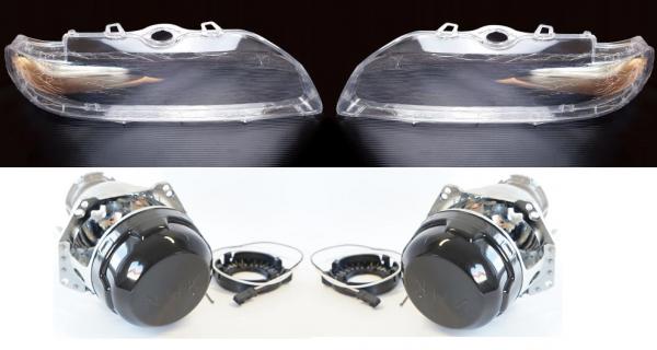 Sada na opravu svetlometov Hella G5 pre BMW E39 8/2000-2003