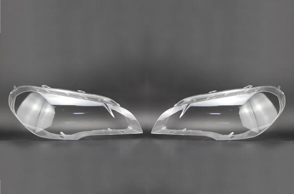 Kryty svetlometov plexi BMW X5 E70 (2007-2013)