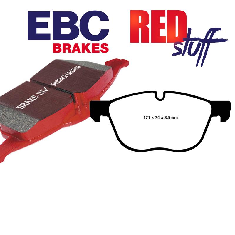 Brzdové platničky EBC REDstuff zadné (30sd, 30d, 35d, 35i, 45i, xDrive30d, xDrive35d, xDrive35i,xDri