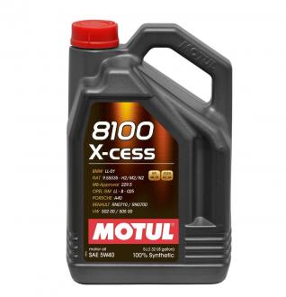 MOTUL 5W-40 8100 X-CESS 5L  - olej