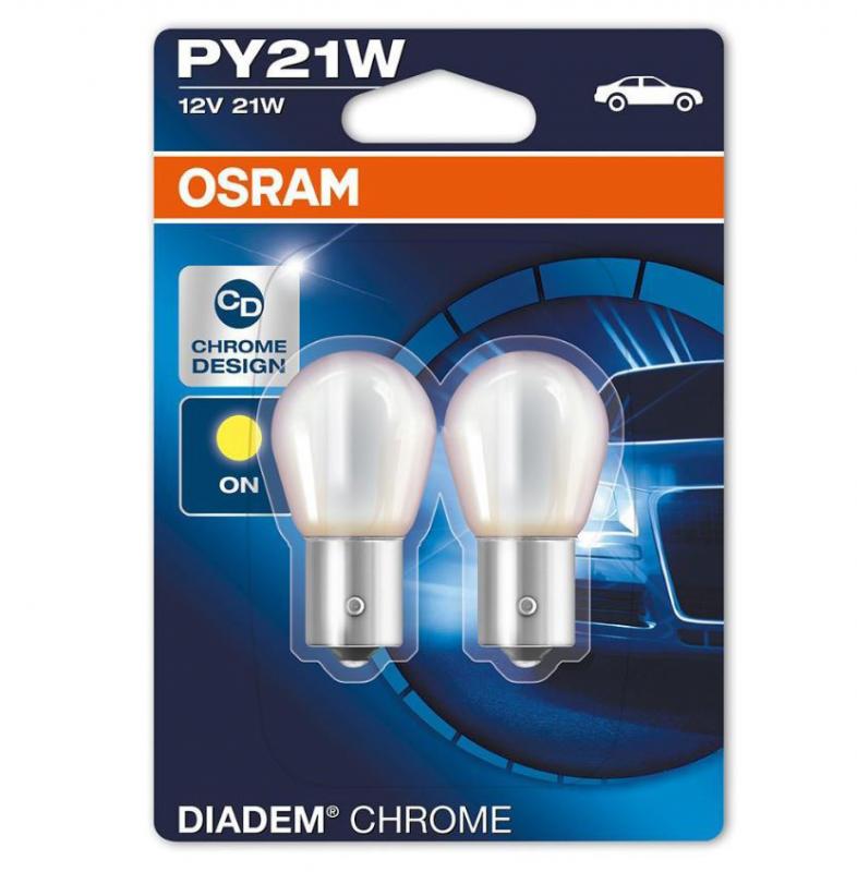 Osram Diadem Chrome - chrómové žiarovky do smeroviek