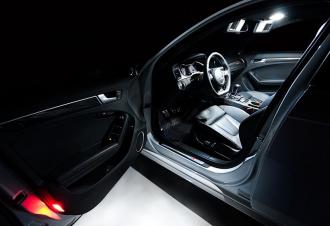 Audi A3 8P kompletná LED sada do interiéru