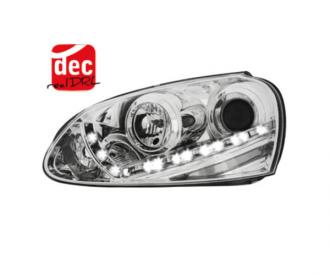 Predné svetlomety VW GOLF V- so schváleným denným svietením