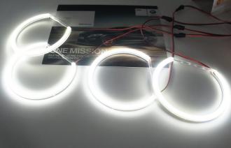 Angel eyes 120 LED biele - Ultra High Power - krúžky (s rýchlospojkami)