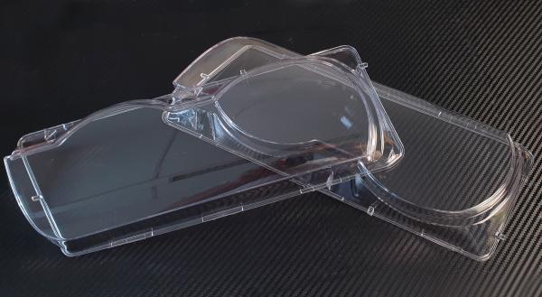 Kryty svetlometov plexi BMW E38