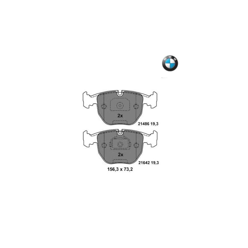 Brzdové platničky predná náprava (M5) Originál BMW 34112282556