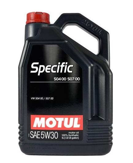 MOTUL 5W-30 SPECIFIC 50400/50700 5L - olej