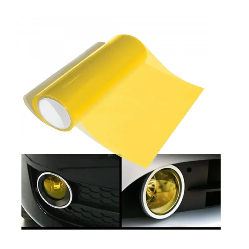 Ochranná fólia na svetlá - Žltá (hrúbka 0.2 mm)
