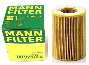 Olejový filter MANN BMW E46 320i, 320i, 323i, 325i, 325xi, 328i, HU925/4X