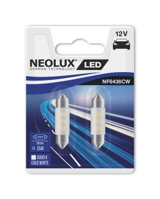 LED žiarovky sulfid Neolux C5W  36mm NF6436CW