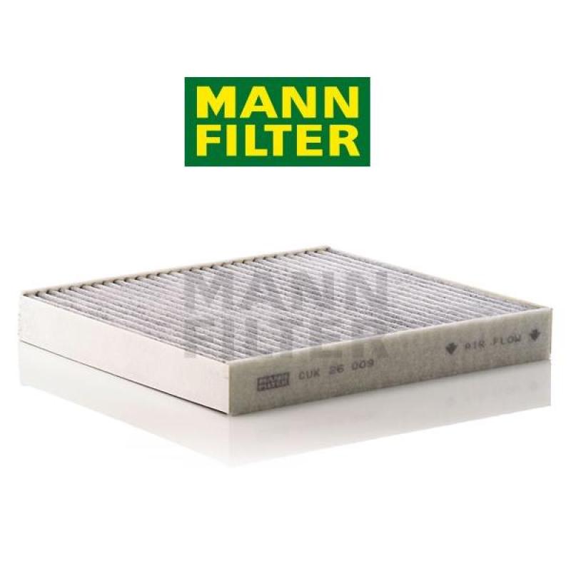 Kabínový filter MANN-s aktívnym uhlím AUDI A3 8V CUK26009