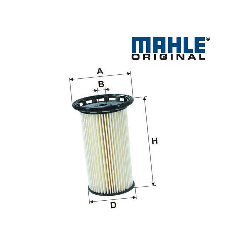 Palivový filter MAHLE ORIGINAL - VW GOLF 7 - 1.6 TDI, 2.0 GTD, 2.0 TDI KX386