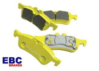 Brzdové platničky EBC Yellowstuff predné pre kotúč 350mm