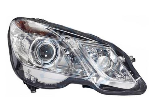 Predné svetlo BI-XENON D1S + H7 s natáčaním do zákruty - Mercedes W212 (01.09-02.13)