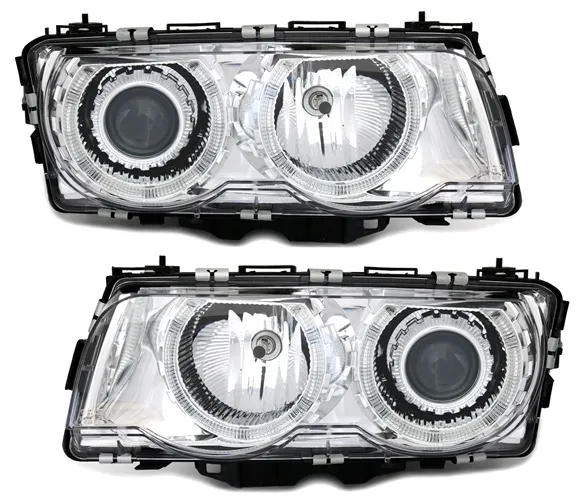 Predné svetlomety angel eyes - BMW E38