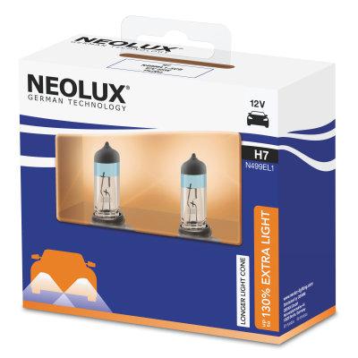 Žiarovky Neolux Extra Light H7 12V 55W  N499EL1-2SCB +130%