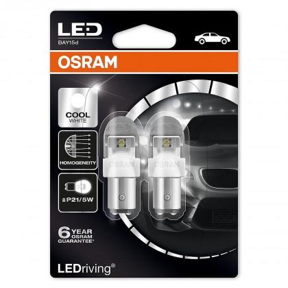 Osram LEDriving Premium P21/5W 12V 2W BAY15D studená biela 1557CW-02B