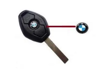 BMW znak na klúč, 11mm priemer - Originál BMW