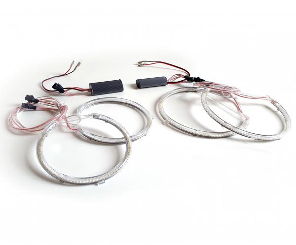 Angel eyes LED biele - Ultra High Power - BMW E53 predfacelift
