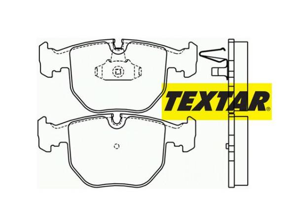 Brzdové platničky TEXTAR predná náprava (M5) 2148602
