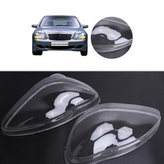 Kryty svetlometov plexi Mercedes Benz W220