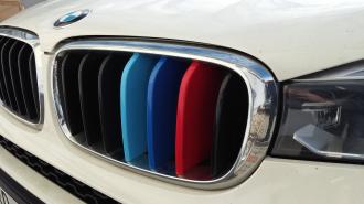 Plastové krytky vo farbe trikolóry BMW X5 F15
