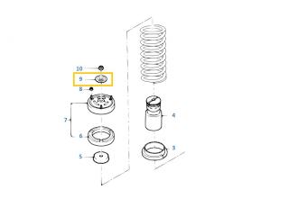 33526782699 podložka zadného uloženia BMW E39