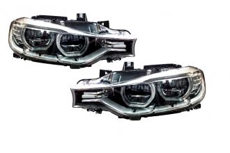Sada FULL LED svetlometov BMW F30 - kompletná prestavbová sada