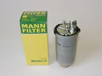 Palivový filter MANN VW Polo 9N 1.4 TDI (55kW), 1.9 SDI WK 853/12