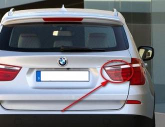 Zadné vnútorné LED svetlo - BMW X3 F25 (01.11-) Pravé