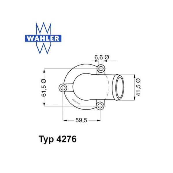 Termostat WAHLER  (180, 200, 220, 230) 4276.87D