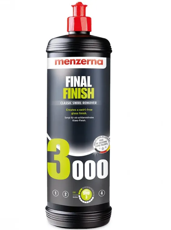 MENZERNA - Final Finish 3000 - finálna jemná dokončovacia leštiaca pasta - 250ml