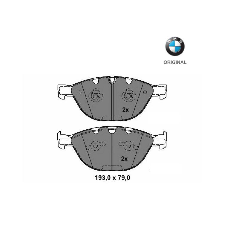 Brzdové platničky predná náprava (535d, 550i, 650i) Originál BMW 34116774258