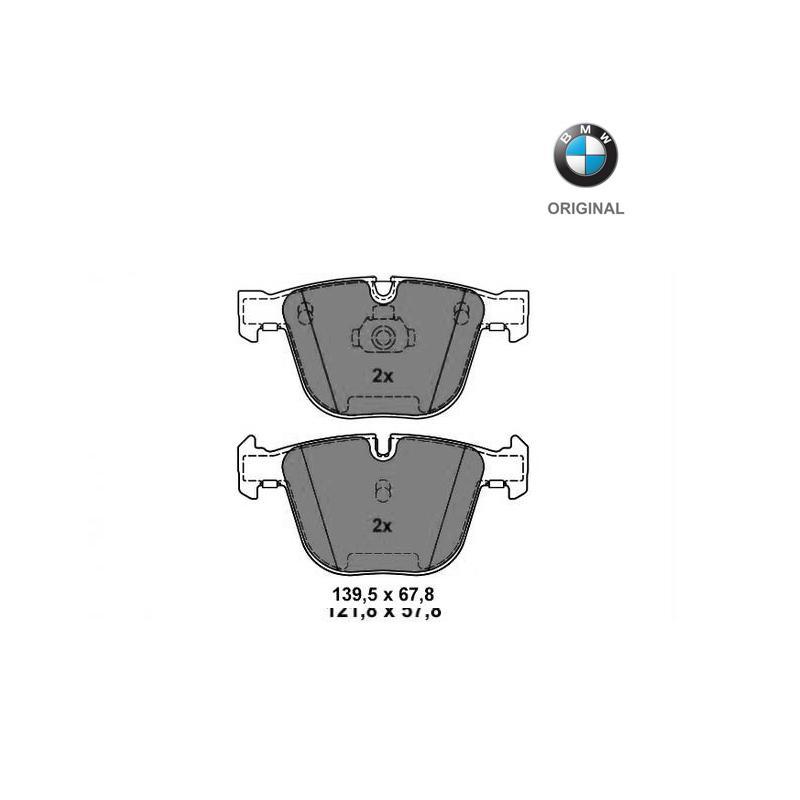 Brzdové platničky zadná náprava (540i, 545i) Originál BMW 34216768471
