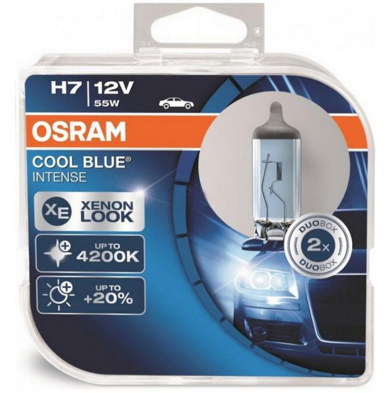H7 žiarovky svetlometov sada Osram COOL BLUE