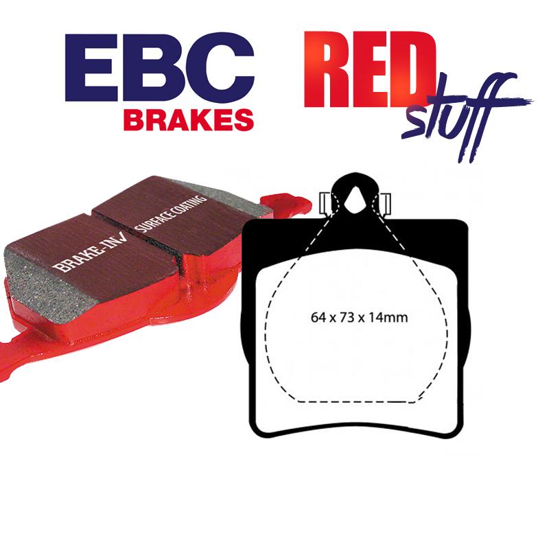 Brzdové platničky zadné EBC REDstuff