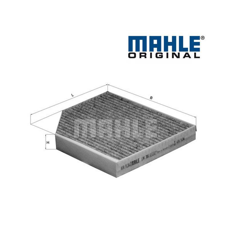 Kabínový filter MAHLE ORIGINAL - AUDI A5 - s aktívnym uhlím  LAK386
