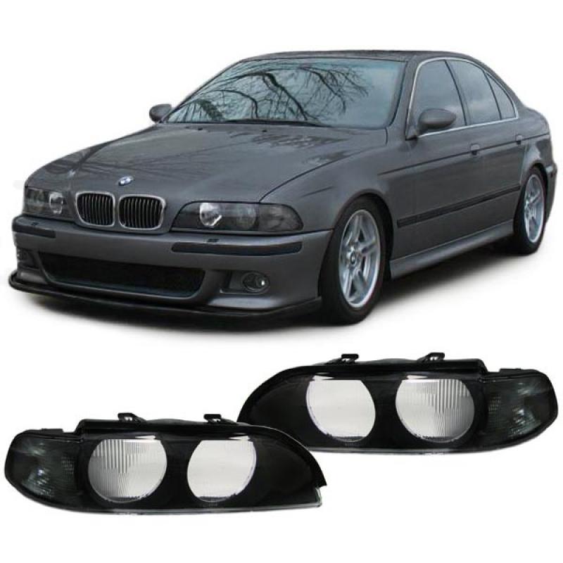 Kryty svetlometov plexi E39 95-8/2000 dymové